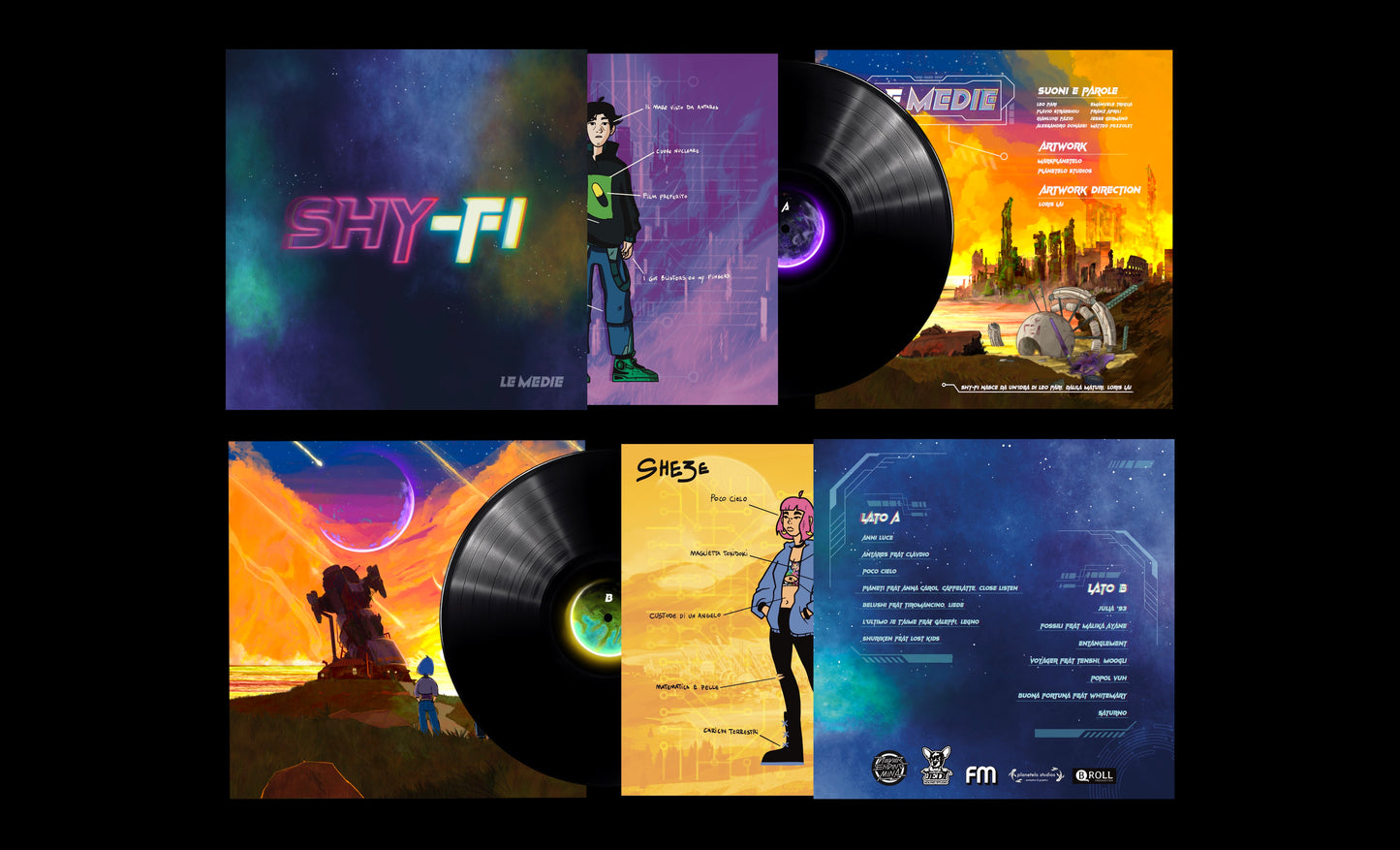 le medie - Shy - Fi - Vinile